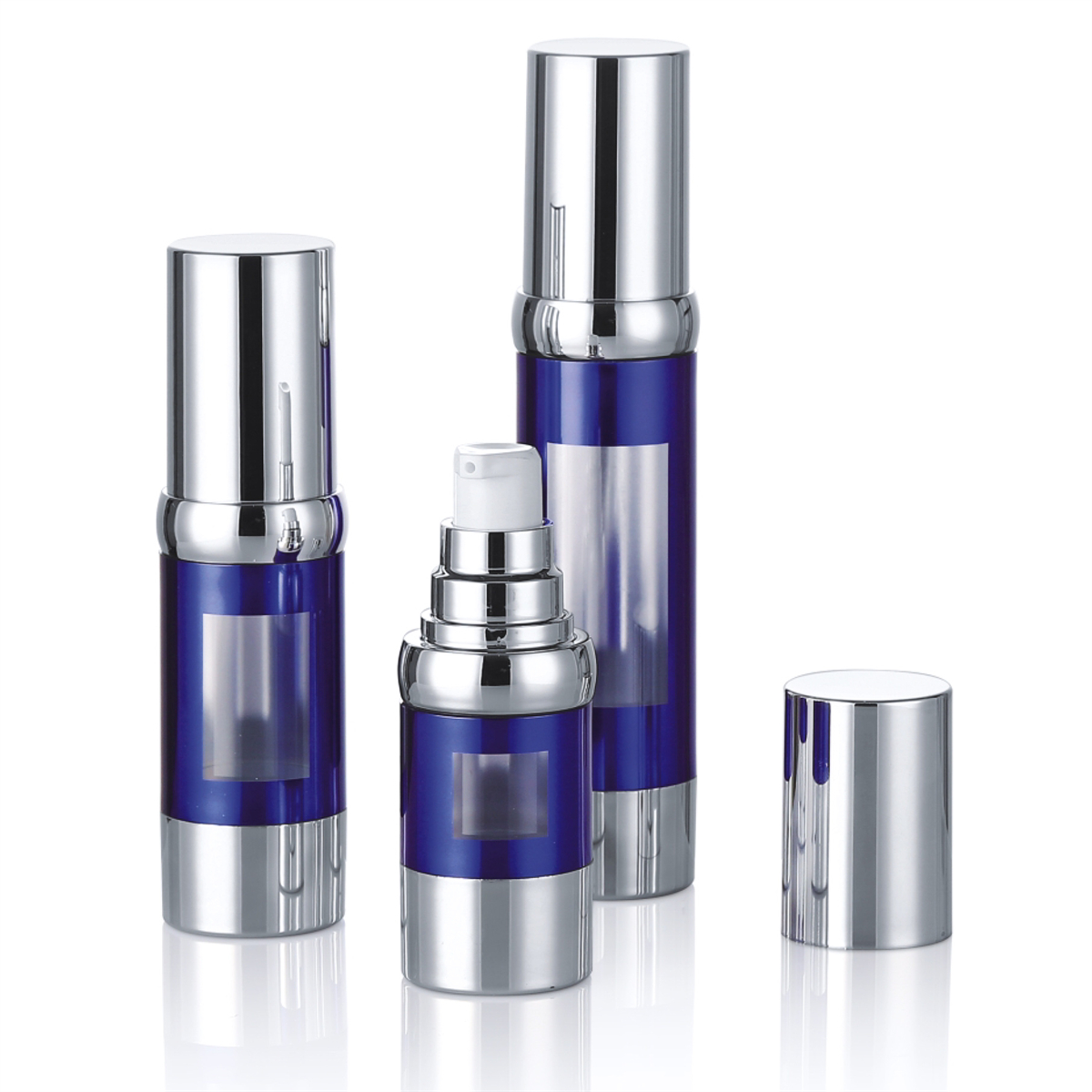 15ml 30ml 50ml buidéal caidéil gan aer deluxe mar chaidéal lóis choirp ceann bunús bunúsach BB uachtar l18