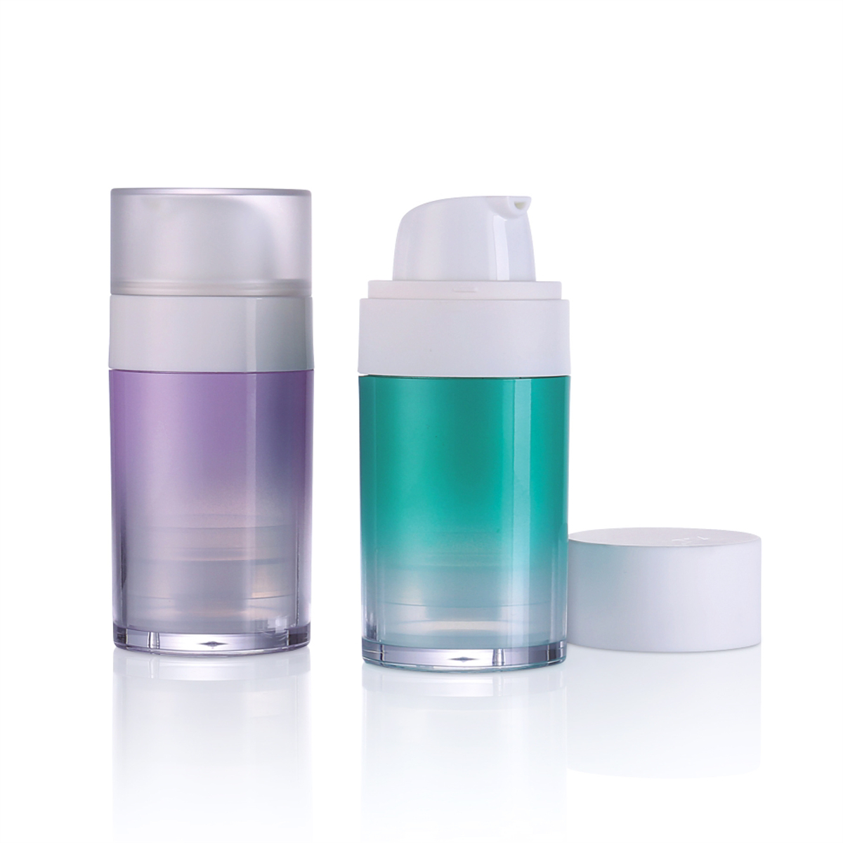 Pacáistiú Cosmaideacha 30ml Só Buidéal Dath Caidéil Dath Craoibhe Babhta Airless L19